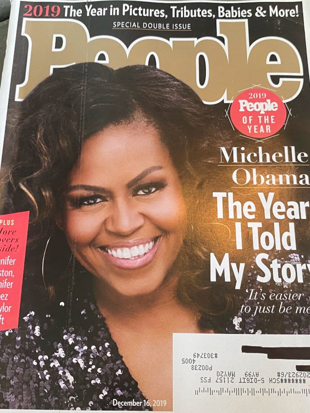 People- Michelle Obama- The Year I Told My Story- December 16, 2019